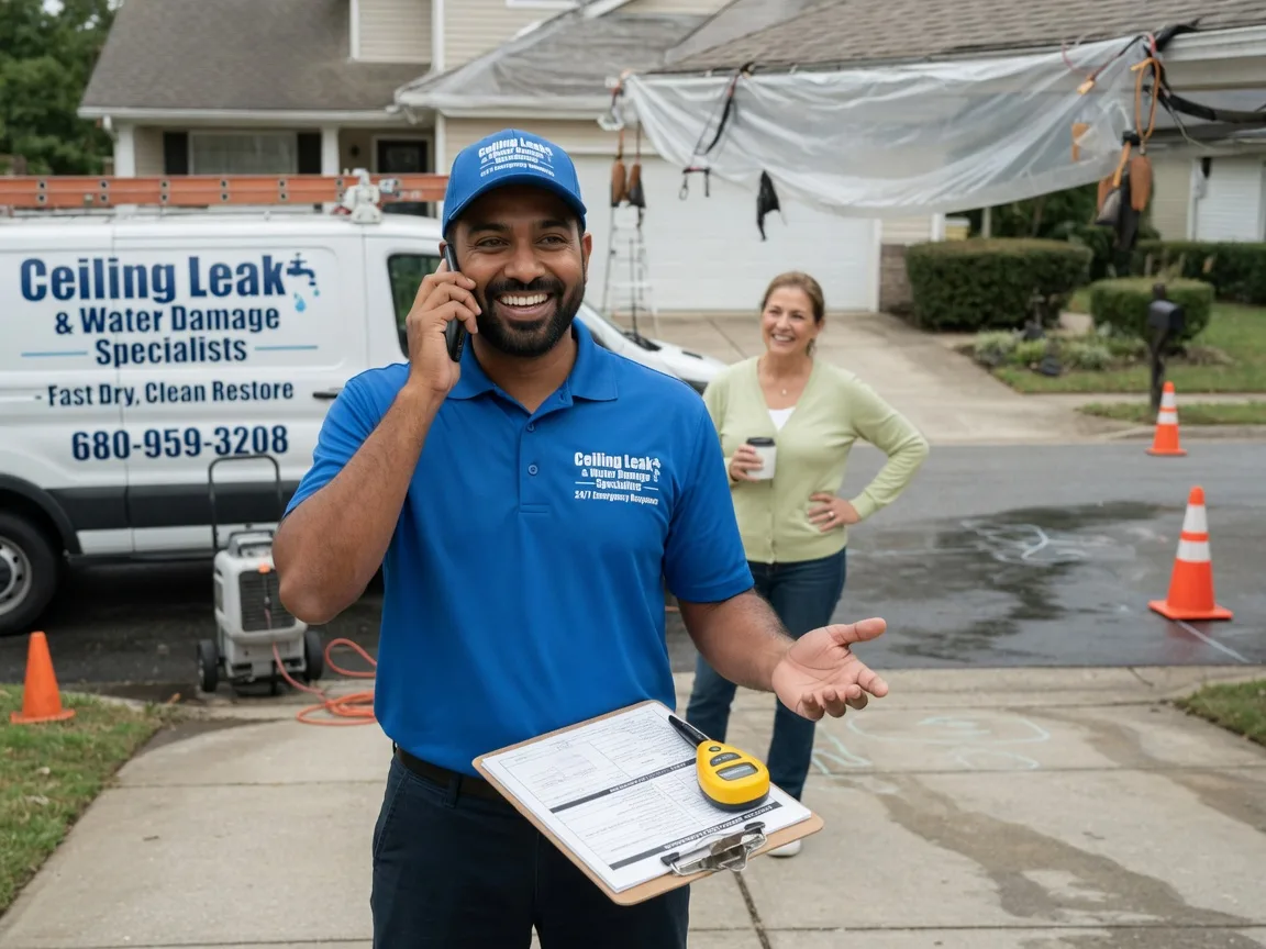 Ceiling Leak Cleanup Arnoldsburg, WV FAQs